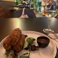 Sausage croquettes   at Kong - Food Made With Compassion in Lisbon