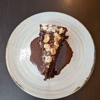 Nutella cake at Kong - Food Made With Compassion in Lisbon