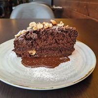 Nutella cake at Kong - Food Made With Compassion in Lisbon