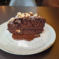 Nutella cake at Kong - Food Made With Compassion in Lisbon