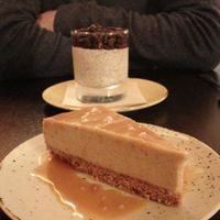 cheesecake at Kong - Food Made With Compassion in Lisbon
