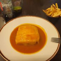 Francesinha  at Kong - Food Made With Compassion in Lisbon