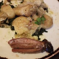 Happy octopus ...but mushroom at Kong - Food Made With Compassion in Lisbon