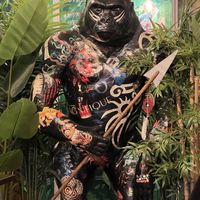 The Kong decor!   at Kong - Food Made With Compassion in Lisbon