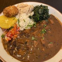 Brazilian dish of the day (can’t remember the name!)  at Kong - Food Made With Compassion in Lisbon