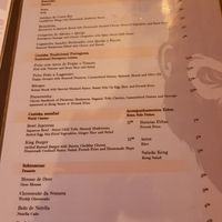 Menu at Kong - Food Made With Compassion in Lisbon