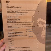 Menu feb 2023  at Kong - Food Made With Compassion in Lisbon