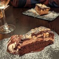 Nutella cake at Kong - Food Made With Compassion in Lisbon