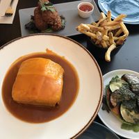 Francesinha  at Kong - Food Made With Compassion in Lisbon