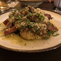 Happy polvo à lagareiro   at Kong - Food Made With Compassion in Lisbon