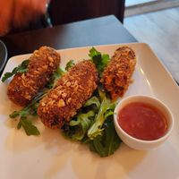 Croquettes starter at Kong - Food Made With Compassion in Lisbon