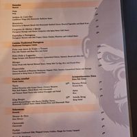 Menu March 23 at Kong - Food Made With Compassion in Lisbon