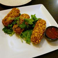 Croquetes de Alheira e Queijo at Kong - Food Made With Compassion in Lisbon