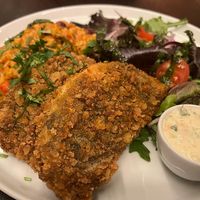 Fried Fish with Tomato and bean rice at Kong - Food Made With Compassion in Lisbon