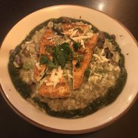 Mushroom risotto with tofu steak  at Kong - Food Made With Compassion in Lisbon