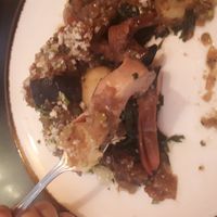 The mushroom rly resembles octupus! at Kong - Food Made With Compassion in Lisbon