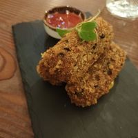 Croquettes portugaises at Kong - Food Made With Compassion in Lisbon