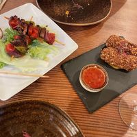 Bitoque and Francesinha  at Kong - Food Made With Compassion in Lisbon