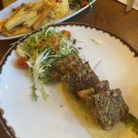 Fish—so yummy!  at Kong - Food Made With Compassion in Lisbon