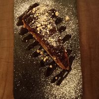 Snickers tart at Kong - Food Made With Compassion in Lisbon