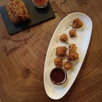 Croguettes & wings. at Kong - Food Made With Compassion in Lisbon