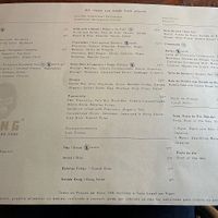 Menu  at Kong - Food Made With Compassion in Lisbon