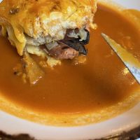 SpongeBob SquarePants with his guts hanging outt  at Kong - Food Made With Compassion in Lisbon