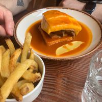 Francesinha at Kong - Food Made With Compassion in Lisbon