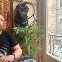 Beautiful window seating  at Kong - Food Made With Compassion in Lisbon