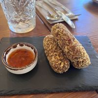 Portoguese croquettes  at Kong - Food Made With Compassion in Lisbon