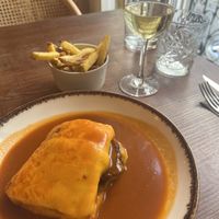 Francesinha   at Kong - Food Made With Compassion in Lisbon