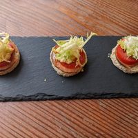 Bruscheta Mediterranica at Kong - Food Made With Compassion in Lisbon