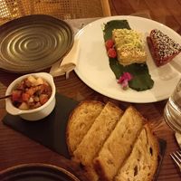 Definitely get the salmon! at Kong - Food Made With Compassion in Lisbon