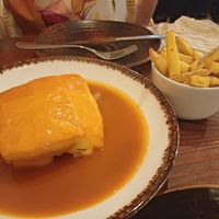 Francesinha at Kong - Food Made With Compassion in Lisbon