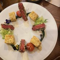 Marinated salmon   at Kong - Food Made With Compassion in Lisbon