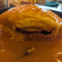 Francesinha at Kong - Food Made With Compassion in Lisbon