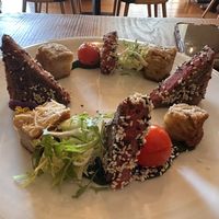 “Salmão” mediterrânico  at Kong - Food Made With Compassion in Lisbon