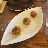 Portuguese croquettes   at Kong - Food Made With Compassion in Lisbon