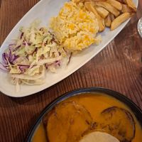 Bitoque sides at Kong - Food Made With Compassion in Lisbon