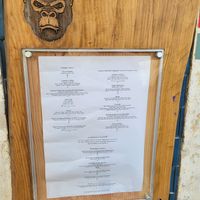Menu Oct 3, 2025 at Kong - Food Made With Compassion in Lisbon