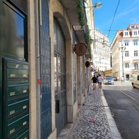 Street view at Kong - Food Made With Compassion in Lisbon