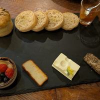 Homemade cashew cheeses at Kong - Food Made With Compassion in Lisbon