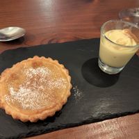 Tarte de nata at Kong - Food Made With Compassion in Lisbon