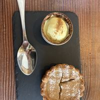 Nata tart  at Kong - Food Made With Compassion in Lisbon