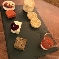 Cheese board starter   at Kong - Food Made With Compassion in Lisbon