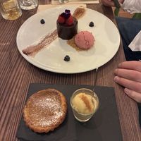 Desserts…nata, nata ice cream, cheesecake, all excellent!  at Kong - Food Made With Compassion in Lisbon