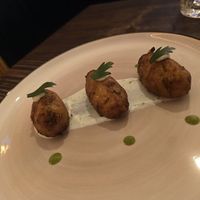 Codfish cakes at Kong - Food Made With Compassion in Lisbon