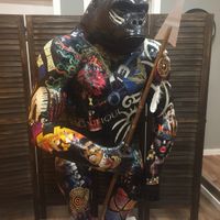 Kong himself at Kong - Food Made With Compassion in Lisbon