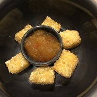 Tapioca with sweet chilli jam at Kong - Food Made With Compassion in Lisbon