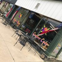 located on Main and Wellsboro in the middle of town  at Night and Day Coffee in Mansfield